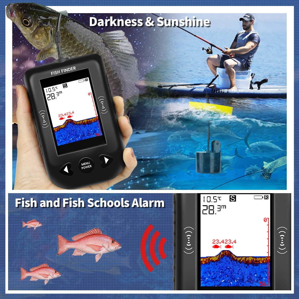 Sonda wędkarska Erchang XF03,  – Fishing Depth Finder recenzja i cena