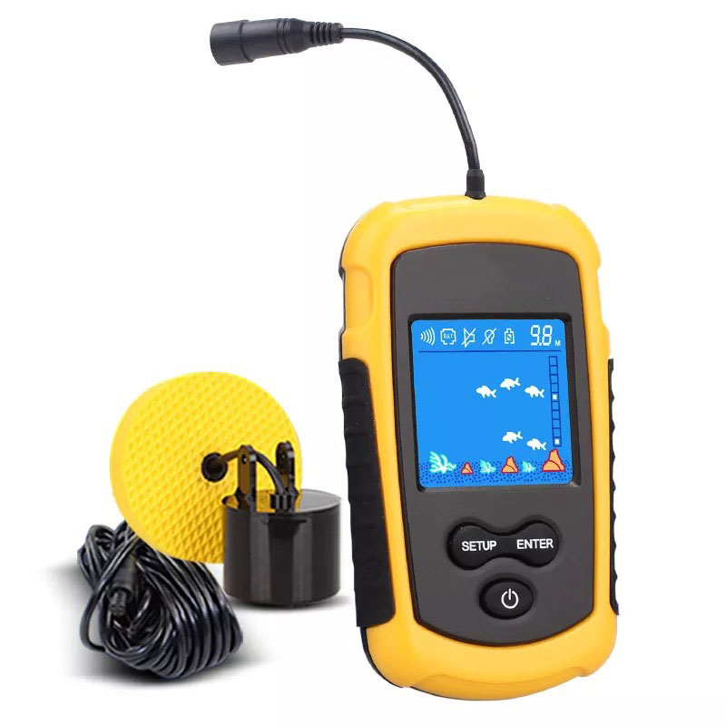 100M przewodowy kolorowy ekran – Fish Finder Portable recenzja i cena