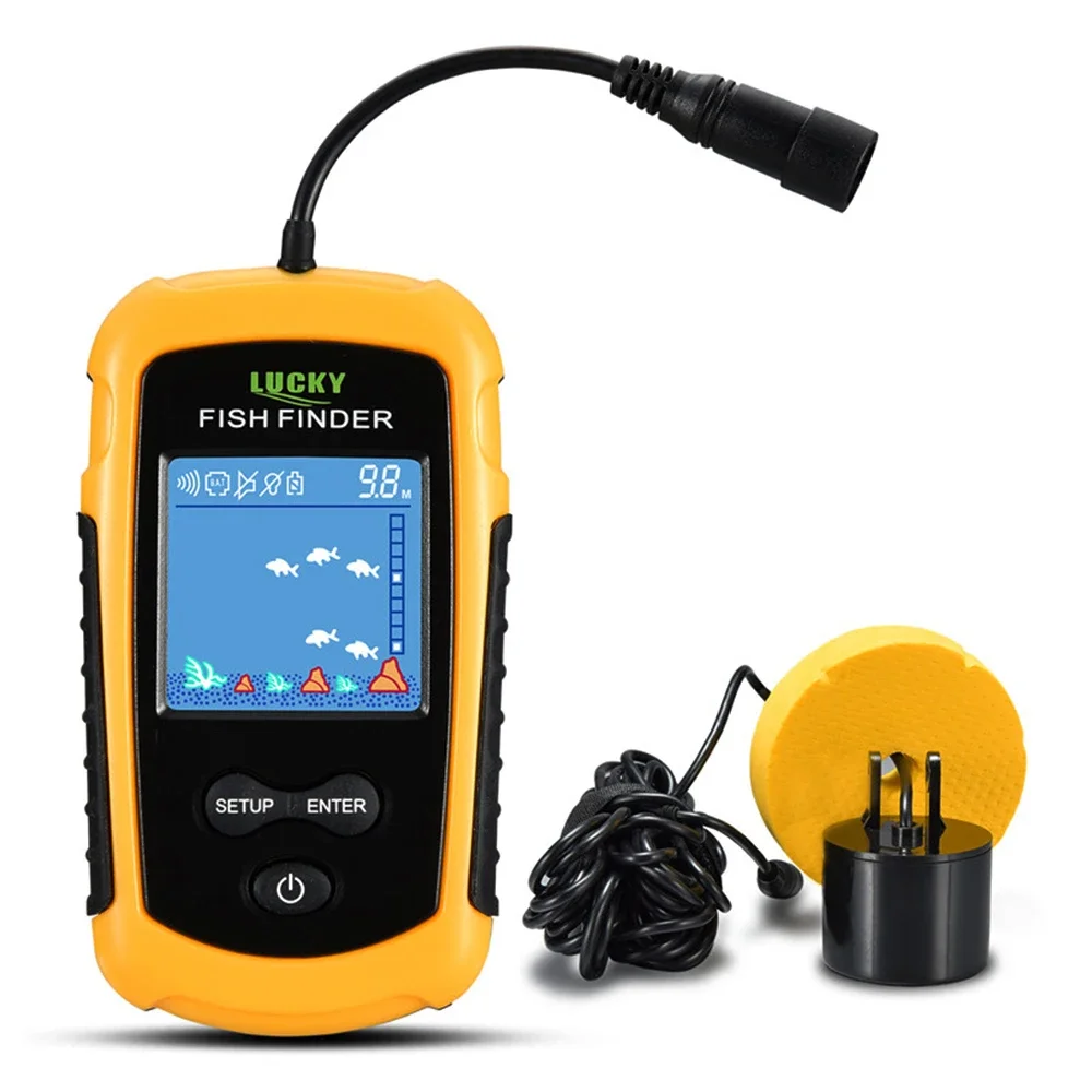 Szczęśliwy kolorowy ekran LCD  – Fishing Depth Finder recenzja i cena