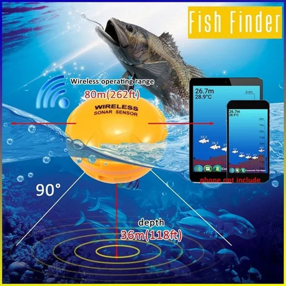 PUPOPAN 100M Nowy Inteligentny – Fishing Depth Finder recenzja i cena