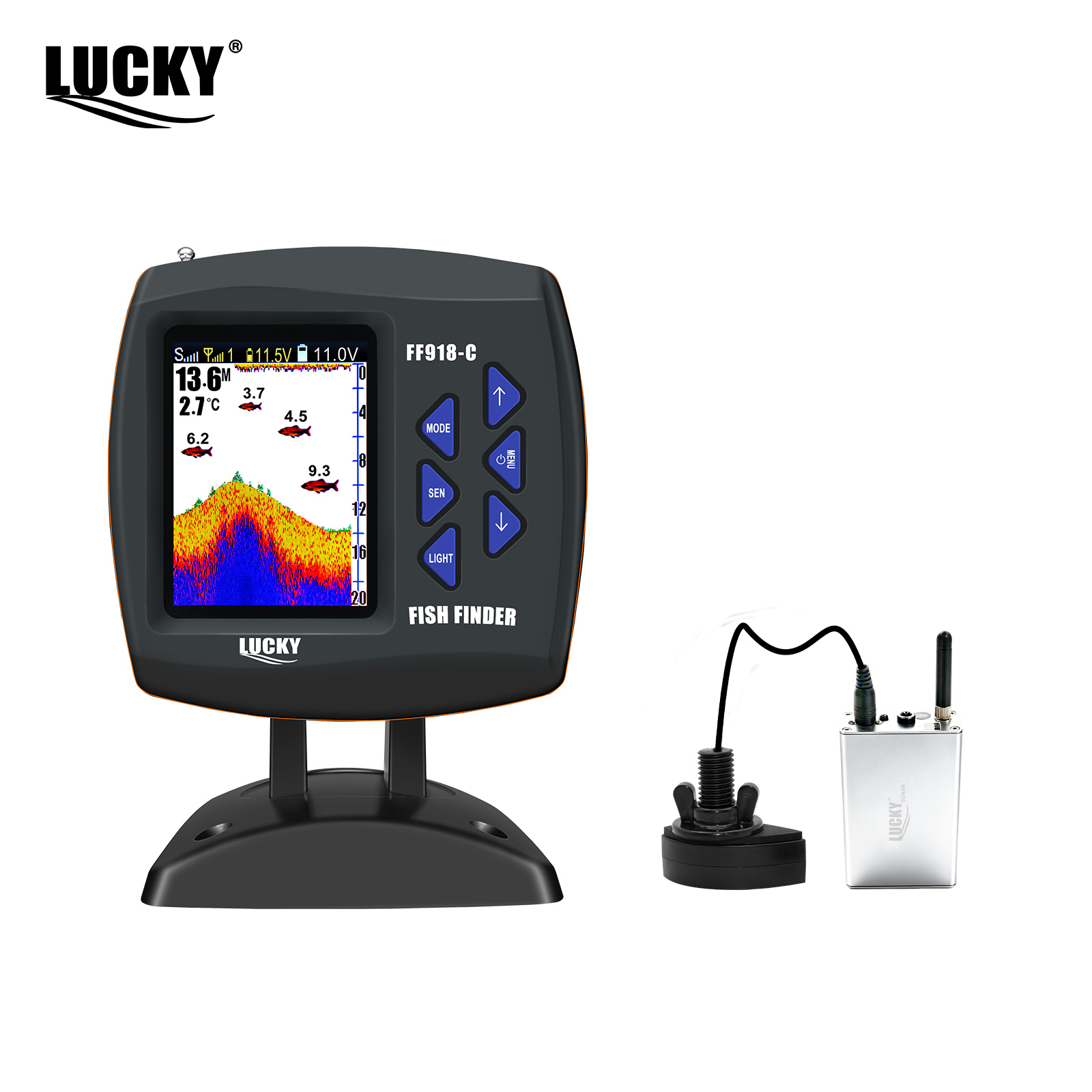 Bezprzewodowy pilot zdalnego s – Fish Finder Portable recenzja i cena
