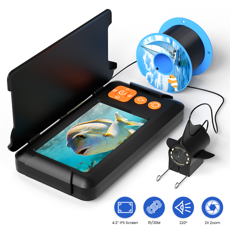 Przenośny echosonda z uchwytem – Fish Finder Portable recenzja i cena